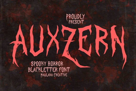 Auxzern Font for Dark Campaigns