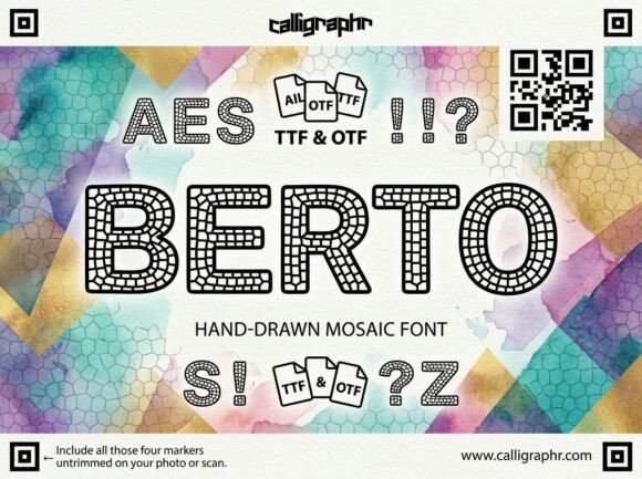 Berto Font: Bold and Beautiful
