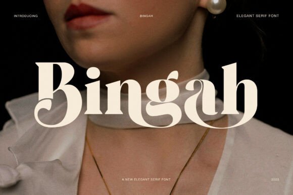 Bingah: A Serif Font for Elegant Web Design