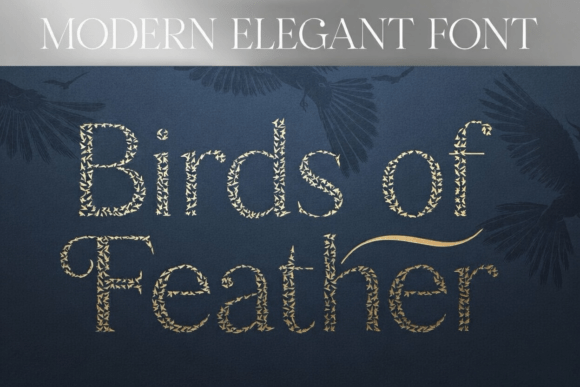 Birds of Feather Font