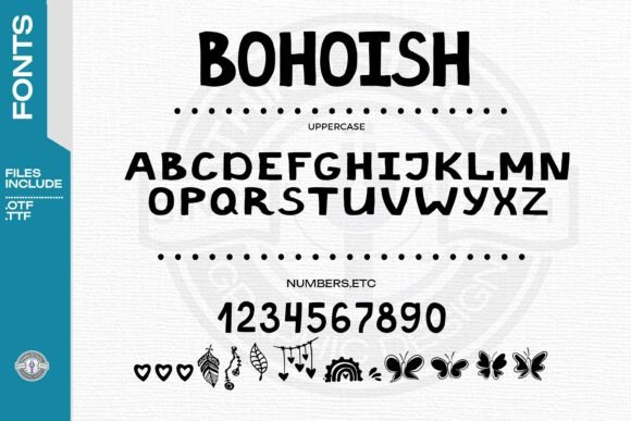 Bohoish Font for Creative Projects