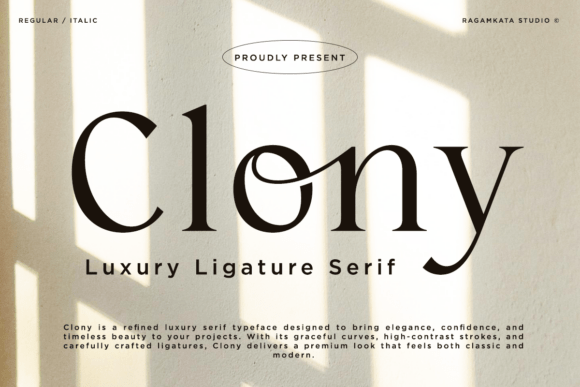 Clony Font: Elegant Branding for Small Businesses