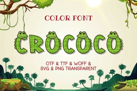 Crococo Font: Playful Typography for Designers