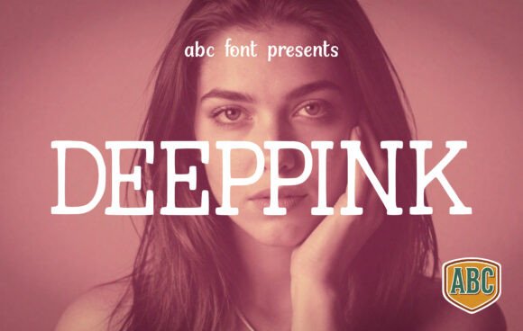 Deeppink Font for Bold Branding