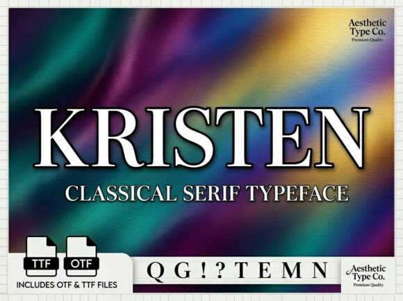 Kristen Font: Bold & Beautiful