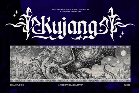 Kujang: Dark Majesty in Type