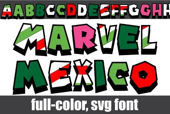 Marvel Mexico Typeface for Bold Web Design