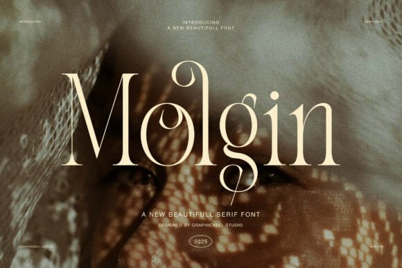Molgin: A Serif Font for Elegant Branding