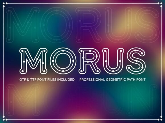 Morus: A Bold Display Font for Web Design
