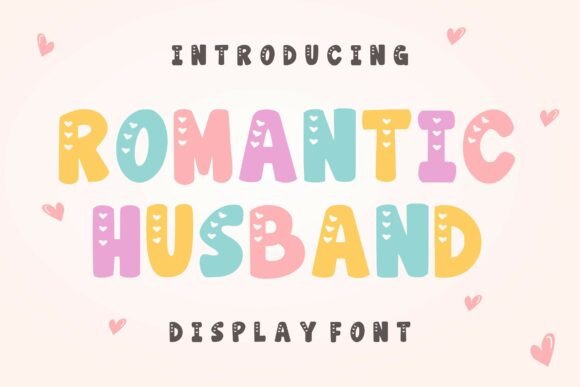 Romantic Husband Font for Creative Projects