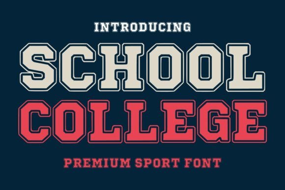 School College Font Review