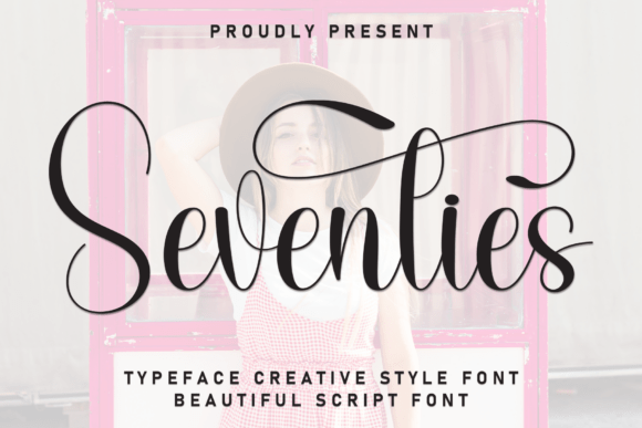 Seventies Font for Web Design