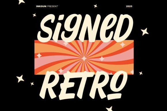 Signed Retro Font Review
