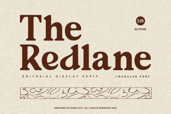 The Redlane Font for Web Design