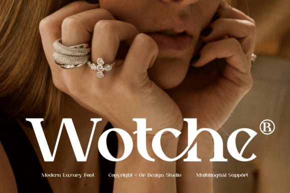 Wotche Font: A Serif Typeface for Stylish Craft Projects